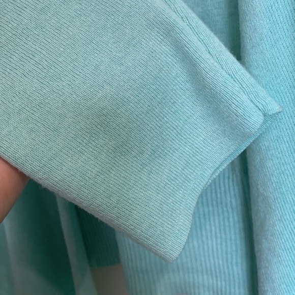 Nic + Zoe mint green wraparound cardigan - Picture 6 of 10